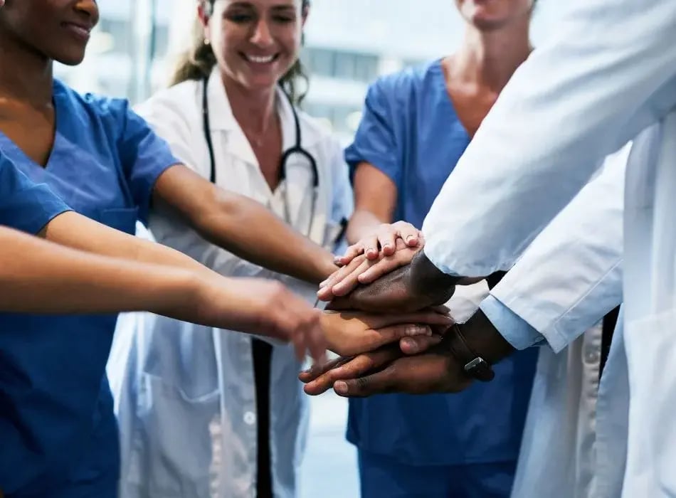 doctors working together